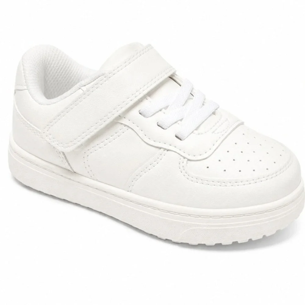 Baby Girl Sneakers by Cat & Jack Jaid Court White 5T New With‎ Tags